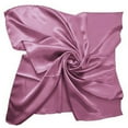 thumbnail image 1 of Pxiakgy Women's Satin Square Scarf Silk Feeling Hair Wrapping Gift Headscarf Scarves Formal Scarf Wrap Solid Color Chiffon Square Neck Scarf Satin Silk Large Square Plain Head Neck Scarf Wrap R, 1 of 5
