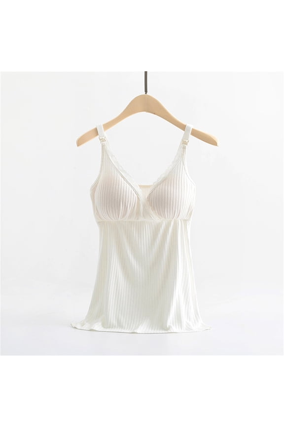 Women's Shelf Bra Camisole Tops Adjustable Cami Tank Cotton Undershirts,Tank Tops with Built In Bras Y2K V Neck Sleeveless Cute Summer Cami Tops Womens Tank Tops Summer Beige L