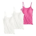 thumbnail image 1 of Pxiakgy Women's Shelf Bra Camisole Tops Adjustable Spaghetti Strap Cami Tank Slim Fit Undershirts Chest Cushion Suspender Tank Top Without Ring Cup Outer Wear Underwear Yoga Sports T Shirt Navy 3Xl, 1 of 2