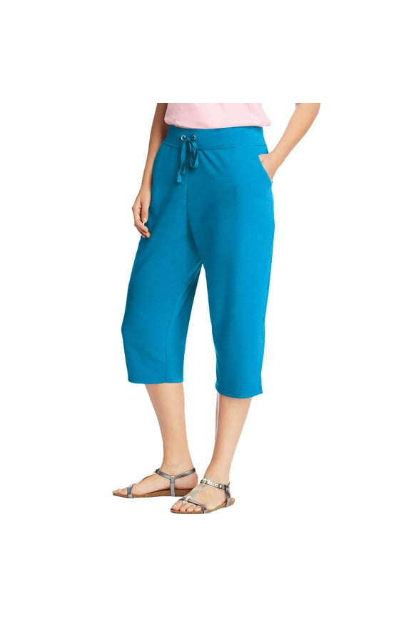 Women's Swim Capris Pants High Waist Tummy Control Quick Dry Upf 50+ Long Board Shorts with Drawstring and Pockets Yoga Casual Pants Sweatpants Straight Wide Leg Sweatpants Leg Openings