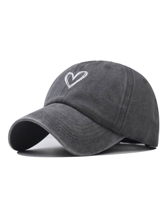 Visors for Women 2025 Trendyhat Hat Baseball Adjustable Cap Sun Women Washable Cotton Beach Outdoors Fashion Visors Grey One Size
