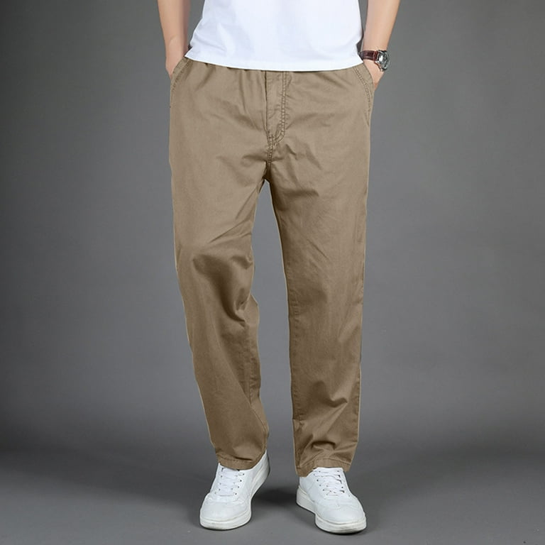 Pxiakgy jeans for men Mens Fashion Casual Loose Cotton Plus Size