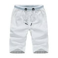 thumbnail image 1 of Pxiakgy jeans for men Mens Surfing Sport Swimming Quick Pants Shorts Swim Beach Water Trunks Men's Board Shorts Men Board Shorts White + XL, 1 of 3