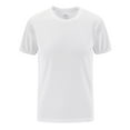 thumbnail image 1 of Pxiakgy mens dress shirts Men's Summer Casual Outdoor T-Shirt Plus Size Sport Fast-Dry Breathable Tops dress shirts for men mens shirts White + 8XL, 1 of 4
