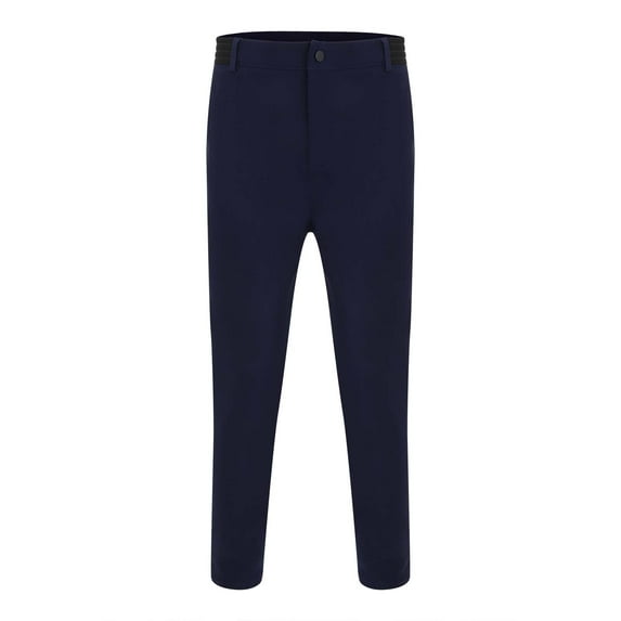 Pxiakgy pants for men men's pants Men's Dress Active Waistband Stretch Pants Men'S Casual Pants Breathable High Elastic Business Versatile Cotton Pants Slim Small Leg Pants Blue+L