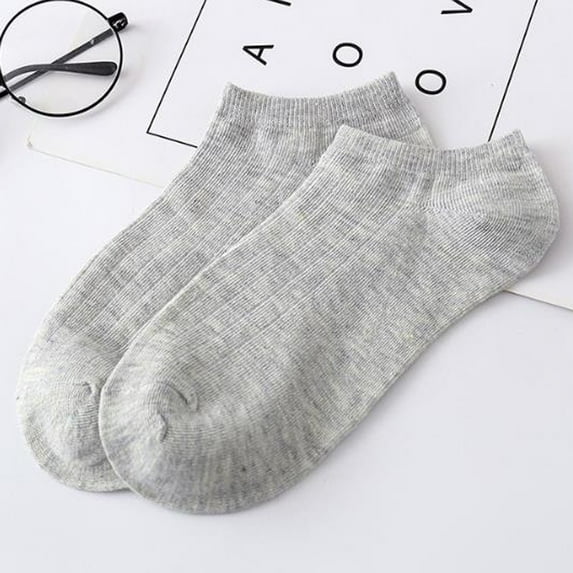 Pxiakgy socks for women Uni Solid Color Fashion Skateboard Sock Comfortable Socks Grey + One size