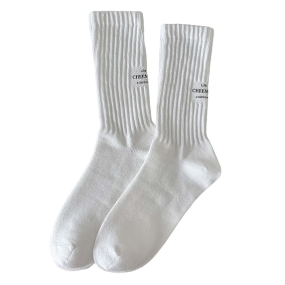 Pxiakgy socks for women Women Thin Cotton Socks Soft Cotton Bootie Socks Women Above Ankle Crew Socks White+One size