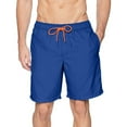 thumbnail image 1 of Pxiakgy swim trunks men Sports Net Beach Shorts Dry Quick With Inner Casual Pants Men's Shorts Men's Swimwear men's swim trunks Blue + XXL, 1 of 3