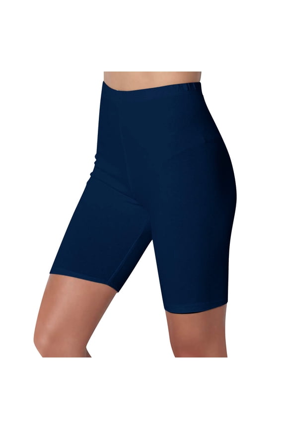 yoga pants women Women's Workout High Waist Comfy Elastic Band Solid Active Yoga Shorts Pants Solid Color Yoga Pants for Women yoga leggings for women
