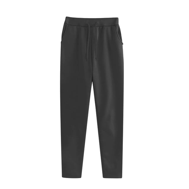 Pxkloy Drawstring Sweatpants Women Straight Leg Lounge Soft Pants Athletic Workout Fitness Jogging Sweatpants with 3 Pockets 2025 Dark Gray,XL