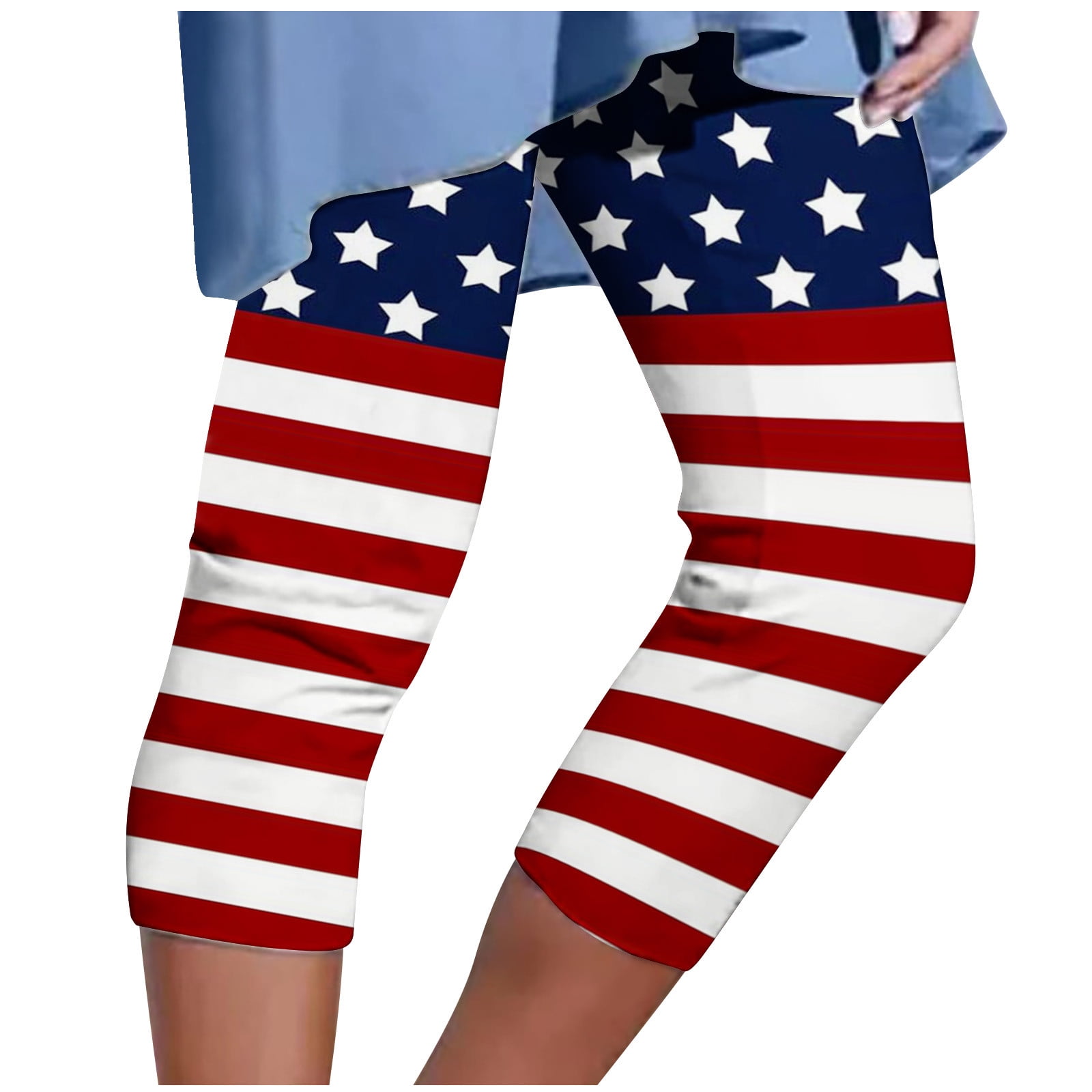 4th of july capris leggings