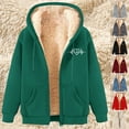 thumbnail image 1 of Pxxlle Plus Size Womens Hoodies Zip Up Fleece Lined Hooded Jackets Casual Winter Long Sleeve Hoodie Sweatshirts with Pockets Beige L, 1 of 5