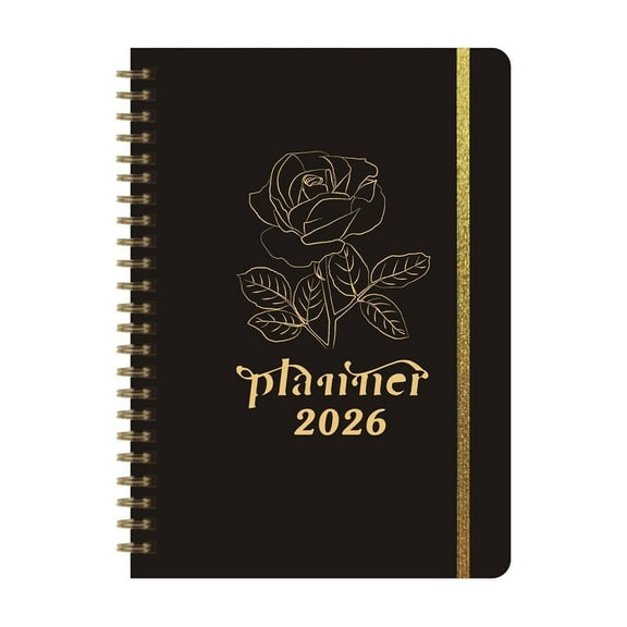 Pxyqht 2026 Weekly Monthly Planner with Tabs and Pocket, Thick Ink-Proof Paper, Yearly Organizer with To-Do List and Notes, Ideal for Planning and Scheduling