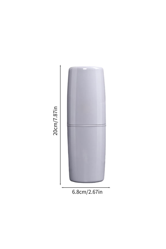 4-Piece Travel Toiletries Set Shampoo Bottles Lotion Container with Toothbrush Holder Compact Leak-Proof Design for Convenient Travel Essentials