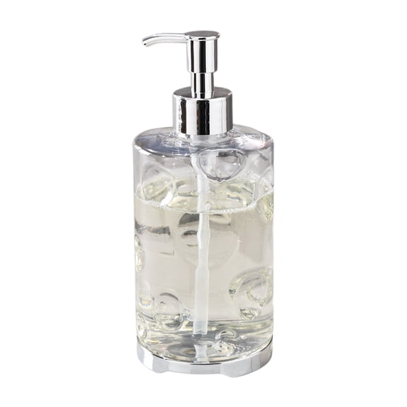 Pxyqht 420ml Hand Soap Dispenser Bottle Plastic Refillable Pump for Liquid Soap Lotion Shampoo Kitchen Bathroom Office Use