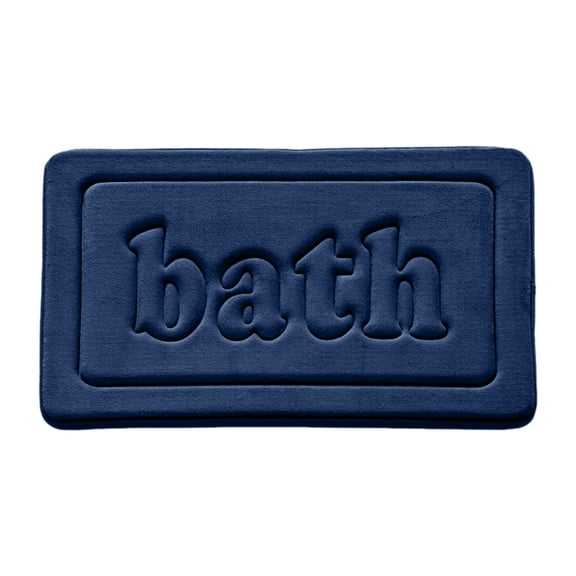 Pxyqht Absorbent Bath Mat, Machine Washable Bathroom Rug, Non-Slip Floor Mat, Soft Microfiber Carpet, Ideal for Bathroom Use
