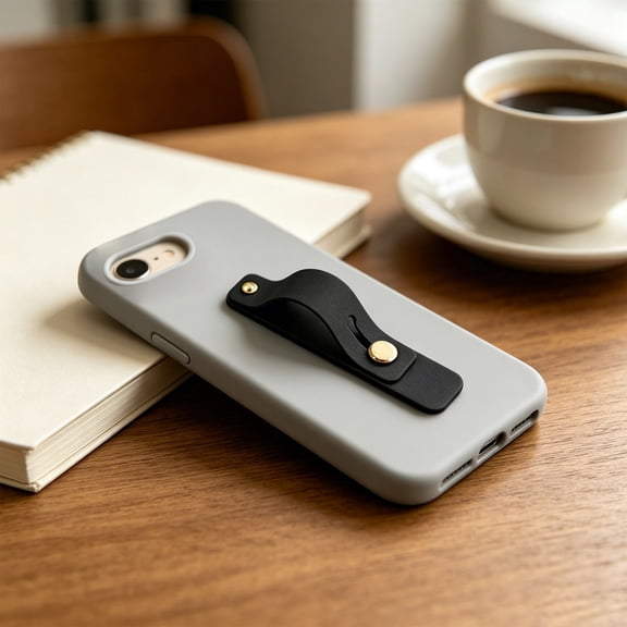 Pxyqht Adhesive Phone Case Wrist Strap Ring Holder Back Support for Hands-Free Viewing and Secure Grip