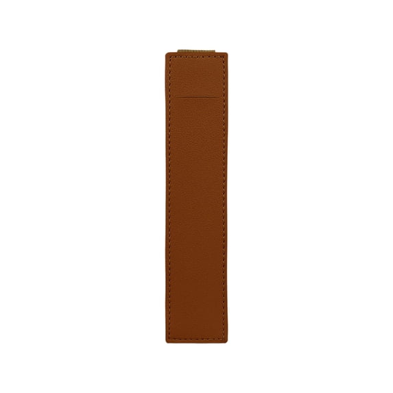 Pxyqht Adjustable Elastic Pen Case, Leather Pencil Pocket, Notebook Organizer, Practical Writing Accessory, Ideal for Meetings and Classes