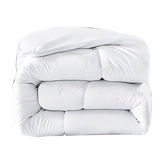 Pxyqht All Season Quilted Down Bed Quilt Lightweight Soft Breathable Machine Washable Elegant Design for Comfortable Sleep and Year-Round Use