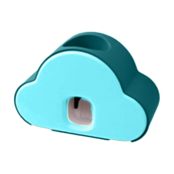 Pxyqht Automatic Toothpaste Dispenser, Hands-Free Toothpaste Holder, Wall-Mounted Toothpaste Dispenser, Bathroom Accessory, Space-Saving Toothbrush Organizer