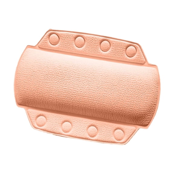 Pxyqht Bath Pillow for Tub - Suction Cups, Waterproof PVC Foam, Ergonomic Head Neck Support Cushion - Ideal for Home Spa, Hot Tubs, and Jacuzzis