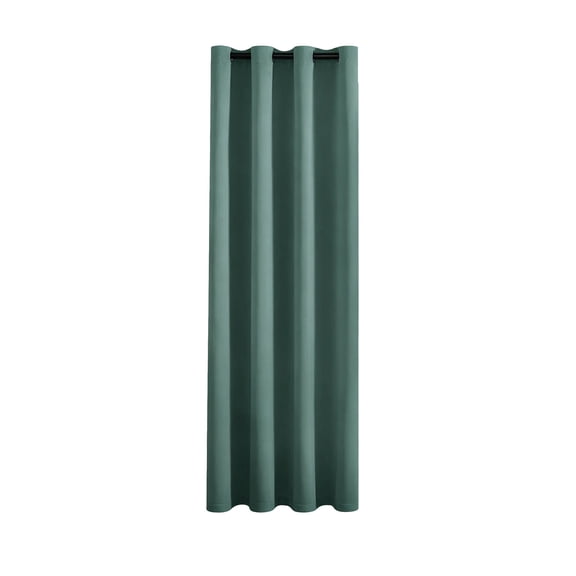 Pxyqht Blackout Curtains for Living Room Noise Reduction Insulated Grommet Top Privacy Curtains Thermal Black-lined Drapes for Ultimate Light Blocking