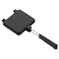 thumbnail image 1 of Pxyqht Breakfast Sandwich Maker Nonstick Frying Pan for Grilled Cheese Omelets Pancakes Easy Clean Portable Kitchen Gadget, 1 of 8