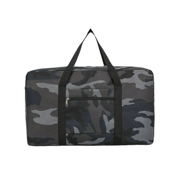 Pxyqht Camouflage Travel Duffel Bag, Extra Large Storage Bag, Folding Organizer Bag, Multi-Purpose Tote Bag, Ideal for Overnight Trips, Gym, Travel