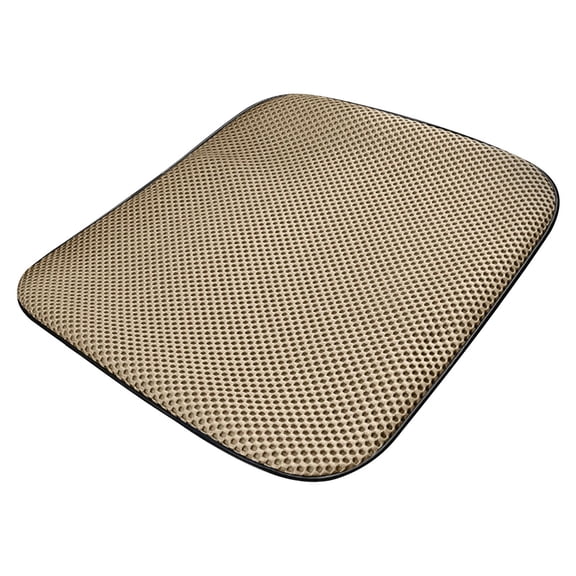 Pxyqht Car Ventilation Seat Cushion for Comfort and Breathability,Soft Gel Technology for Driving, Office, and Home Use,Ergonomic Design to Relieve Pressure and Back Pain