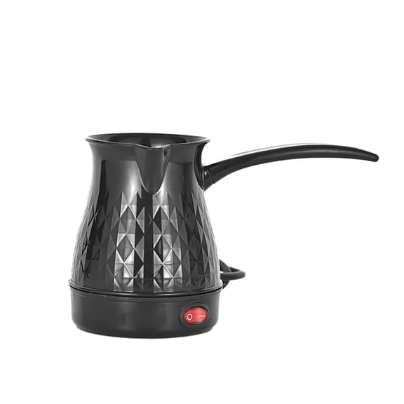 Pxyqht Compact Hand Brewing Coffee Maker Fast Heating Mini Coffee Pot with Long Handle Portable Design Multiple Brewing Options Ideal for Home Office Travel