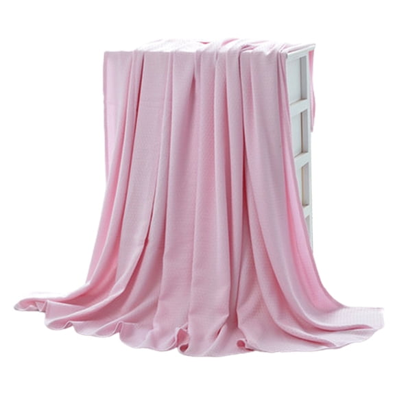Pxyqht Cool Ice Blanket for Hot Sleepers and Night Sweats,Breathable Polyester Cooling Blanket for All Seasons,Ideal for Sleeping, Travel, and Relaxation