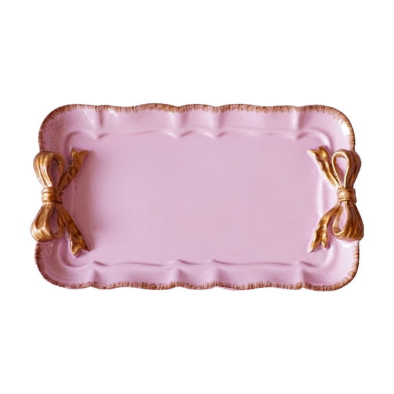 Pxyqht Dessert Tray, Resin Storage Tray, Jewelry Organizer, Home Decor, Versatile Storage Solution for Accessories
