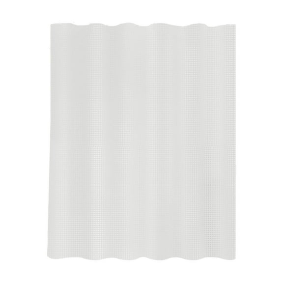 Pxyqht Double Sided Polka Dot Waterproof Shower Curtain with Easy Clean Material for Bathroom Wet and Dry Separation and Protection, Translucent and Opaque Design