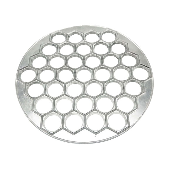 Pxyqht Ergonomic Dumpling Maker Tool for Fast Homemade Dumplings, Manual 37-Hole Dumpling Press, Easy to Use Kitchen Gadget