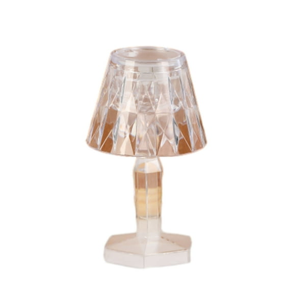 Pxyqht Exquisite Crystal Table Lamp, Decorative Ambient Light, Vintage Modern Design, Home Office Decor, Soft Eye-friendly Lighting