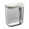 thumbnail image 1 of Pxyqht Extra Large Clothes Storage Basket with Lid,Waterproof Laundry Hamper for Bathroom and Closet,No-Punch Hanging Design for Space Saving and Versatile Use, 1 of 7