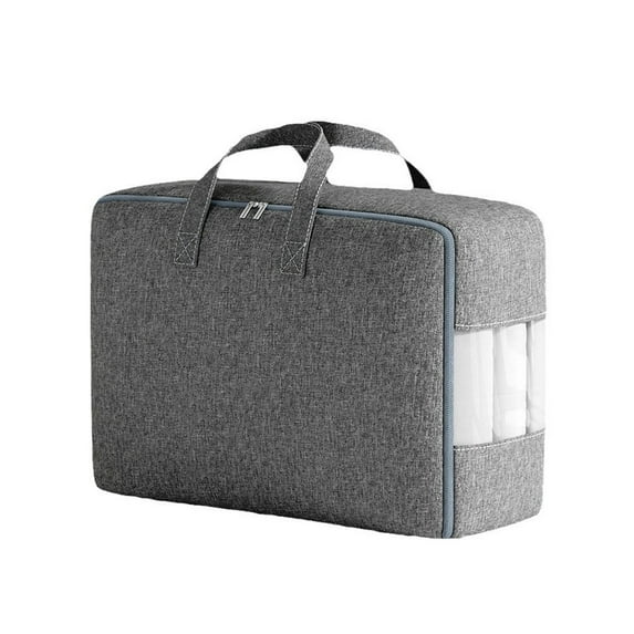 Pxyqht Heavy Duty Storage Bag, Extra Large Organizer Tote, Reinforced Handles, Double Zipper, Ideal for Moving, Travel, College Storage