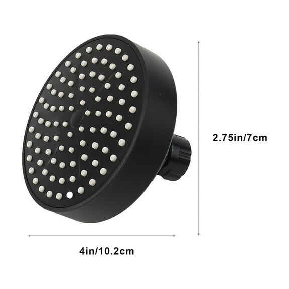 Pxyqht High Pressure Rain Shower Head Adjustable Easy Clean Detachable Water Limiter Universal Installation for Relaxing Home Spa Experience