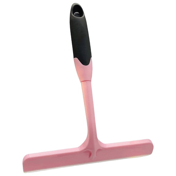 Pxyqht Household Glass Scraper Portable Cleaning Tool Efficient Rubber Blade for Mirrors Kitchen Countertops Car Glass Easy to Use Non-Slip Handle