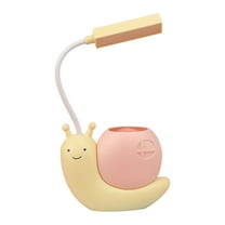 Pxyqht LED Desk Lamp, Rechargeable Desk Lamp, Eye-Caring Light, Flexible Gooseneck Lamp, Portable Office Lamp for Reading and Working