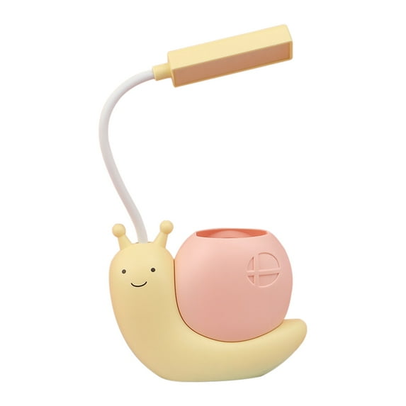 Pxyqht LED Desk Lamp, Rechargeable Desk Lamp, Eye-Caring Light, Flexible Gooseneck Lamp, Portable Office Lamp for Reading and Working