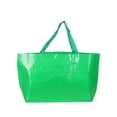 thumbnail image 1 of Pxyqht Large Heavy Duty Reusable Plastic Tote Bag Waterproof Storage Grocery Shopping Beach Laundry Travel Bag, 1 of 6