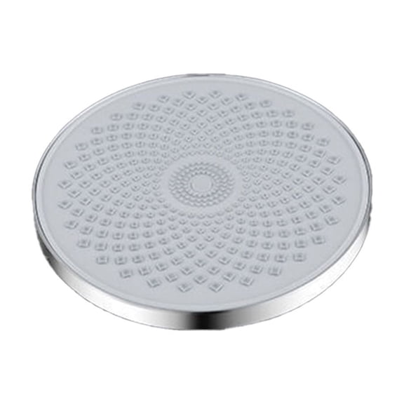 Pxyqht Large Rain Shower Head with Pressure Boost Technology for Enhanced Water Flow Eco-Friendly Water Efficient Design Durable One-Piece Construction