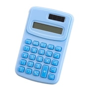 Pxyqht Large Screen 8 Digits Portable Calculator for Office and School, Ergonomic Design, LCD Display, Lightweight, with Memory Function and Non-Stick Buttons, Perfect for All Ages