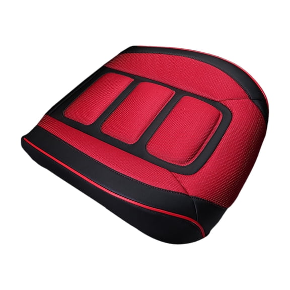 Pxyqht Leather Car Seat Cushion All Season Breathable Cushion with Sandwich Mesh Technology for Comfortable Support and Enhanced Driving Experience