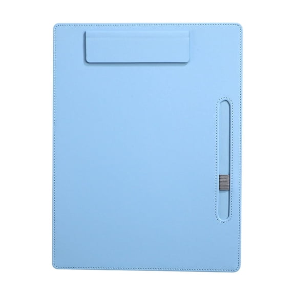 Pxyqht Leather Writing Board with Magnetic Fixations, Multifunctional Folder for Business Contracts and Menus, Durable Office Clip Board for Meetings and Training