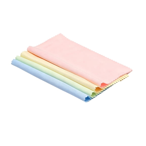 Pxyqht Microfiber Cleaning Cloths for Eyeglasses and Screens,Soft Scratch-Free Material, Reusable and Washable, Ideal for Phones and Laptops, Compact and Portable Design