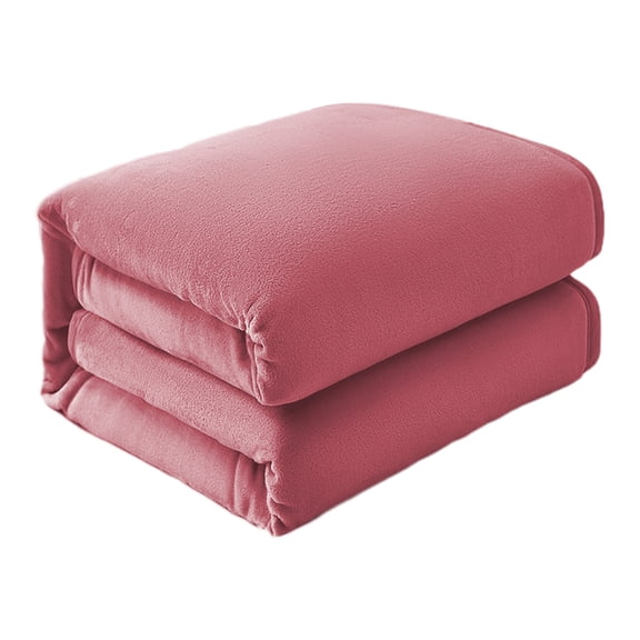 Pxyqht Microfiber Travel Blanket, Flannel Fleece Blanket, Soft Cozy Blanket, Warm Camping Blanket, Lightweight Bed Blanket for All Seasons