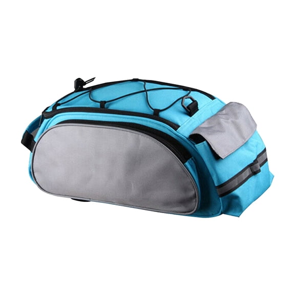 Pxyqht Mountainous Rear Seat Bag Large Capacity Waterproof Pannier Backpack for Cycling Outdoor Sports with Adjustable Straps and Easy Installation