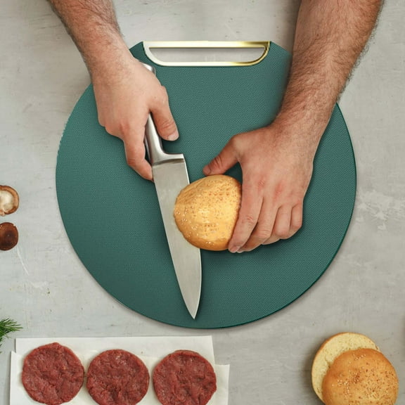 Pxyqht PE Cutting Board for Vertical Hanging, Durable Plastic, Multi-Functional Kitchen Tool for Chopping, Slicing, and Food Preparation